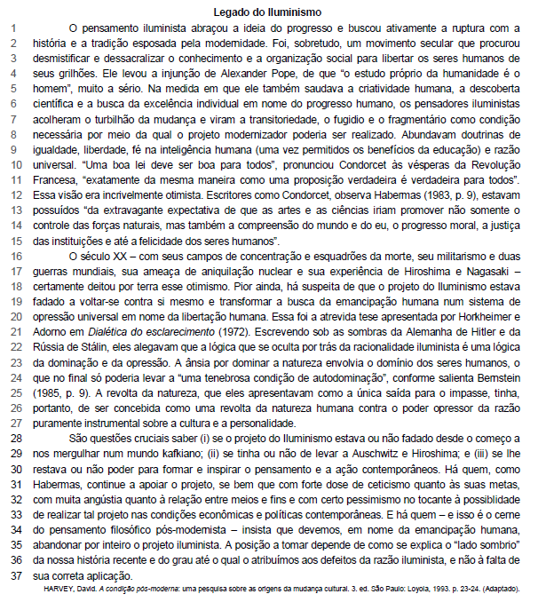 Leia O Texto A Seguir Para Responder à Questão. Consider